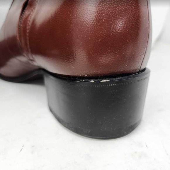 Men\'s 10 EEE Florsheim Duke dress boots in Antique gold Cavallo 10 3E Extra Wide main image 10